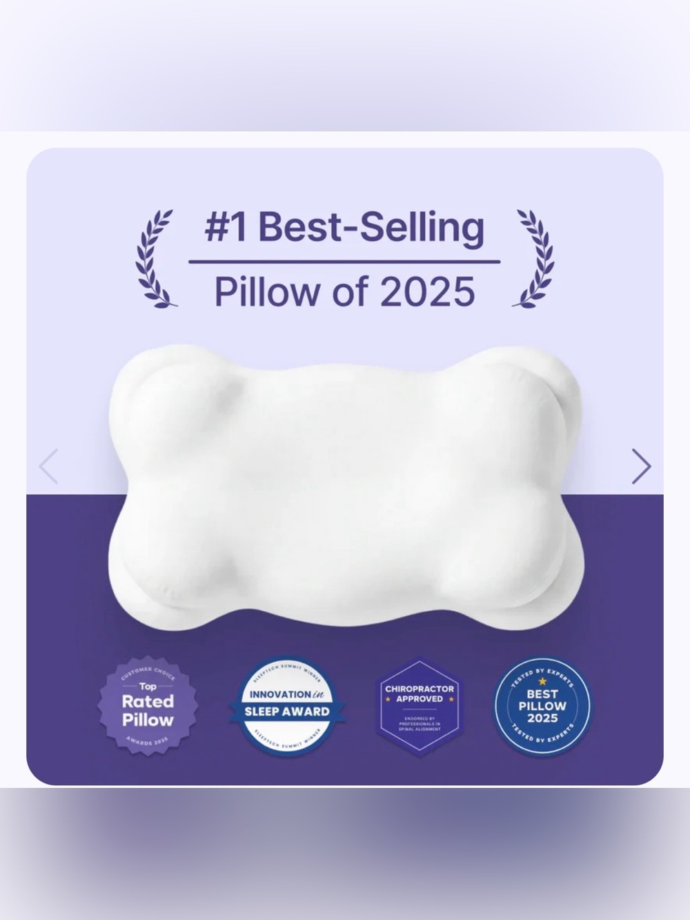 NIB Mellow Cloud Align Pillow